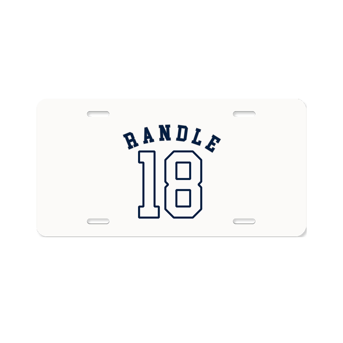 License Plate — Shirsey Arch in Classic