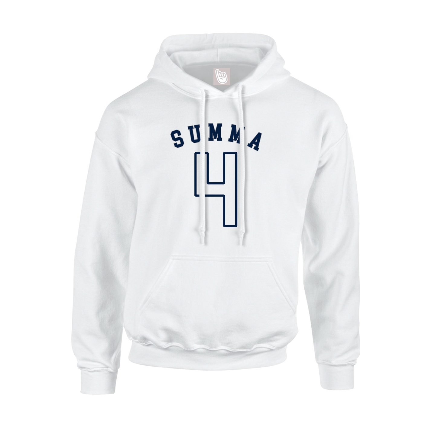Hoodie — Shirsey Arch in White