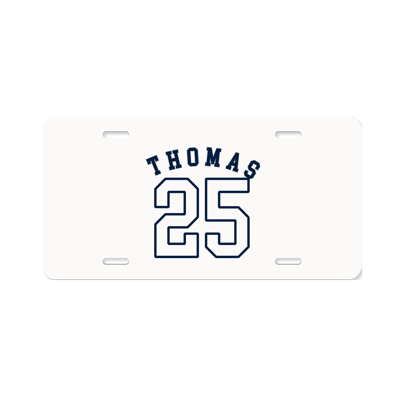 License Plate — Shirsey Arch in Classic