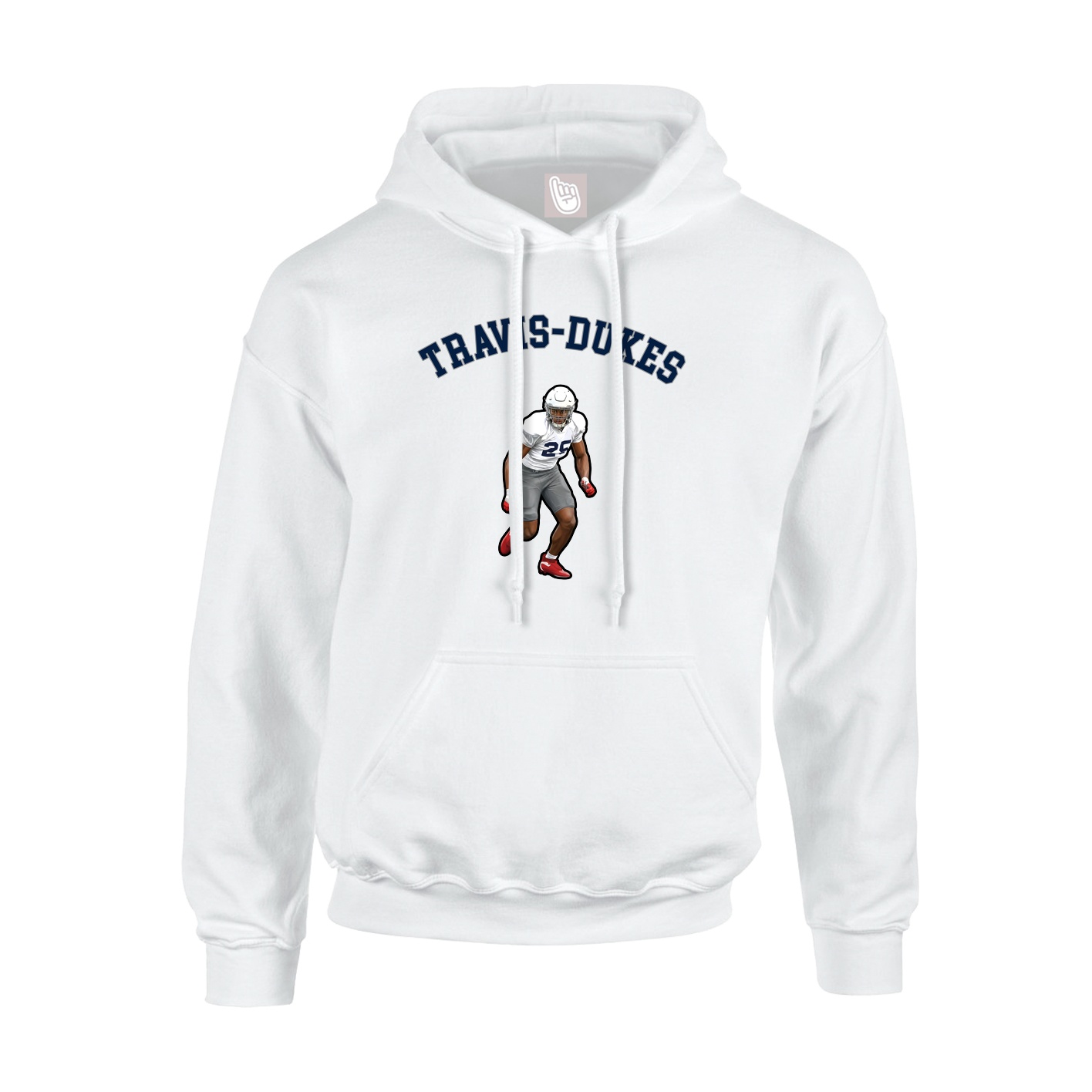 Youth Hoodie — Shirsey Arch in White