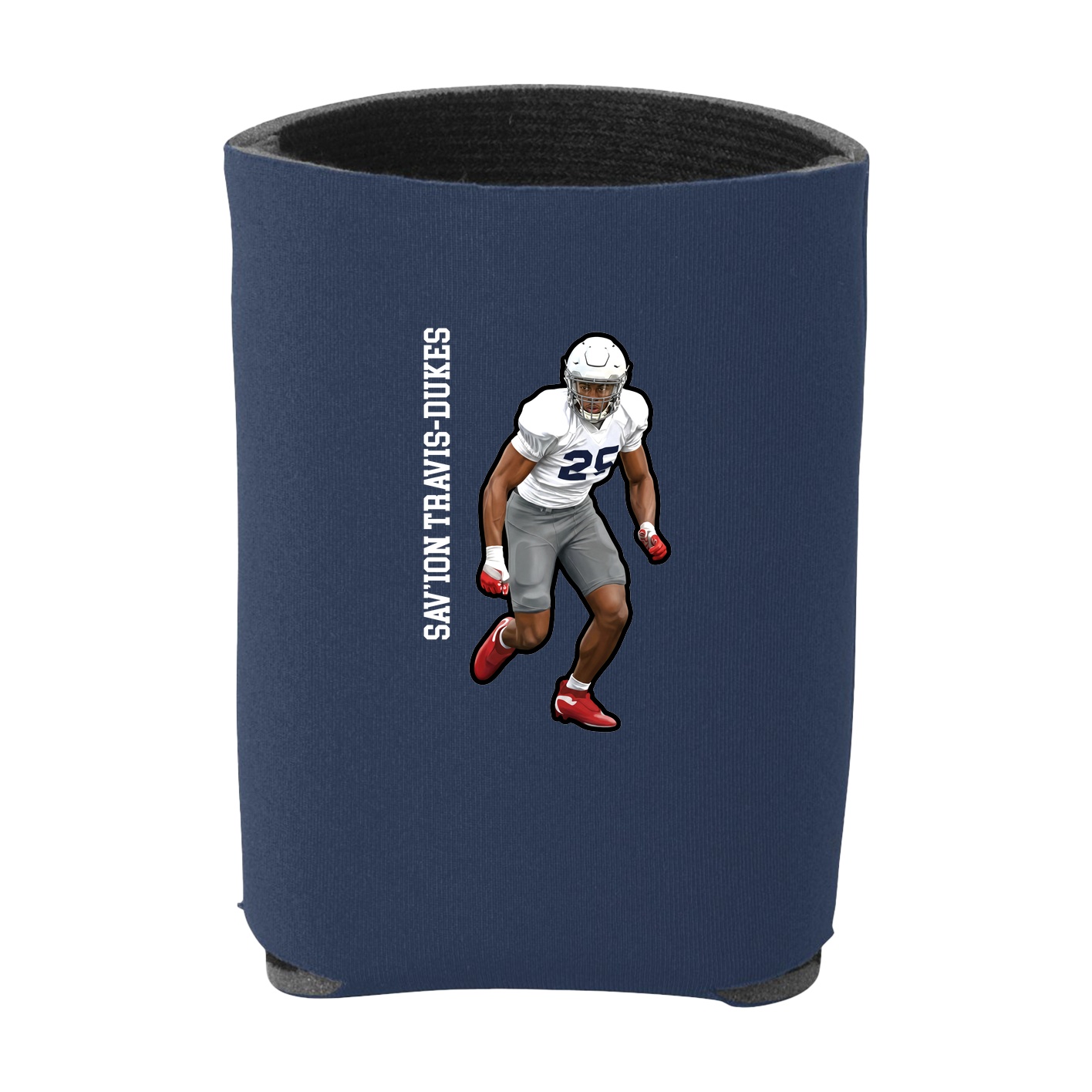 Can Holder — Name Vertical in Navy