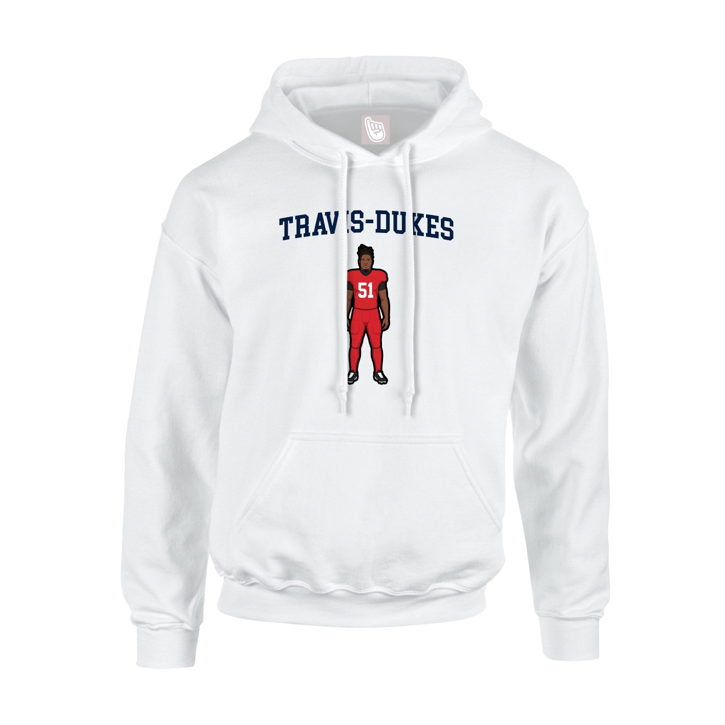 Youth Hoodie — Shirsey in White