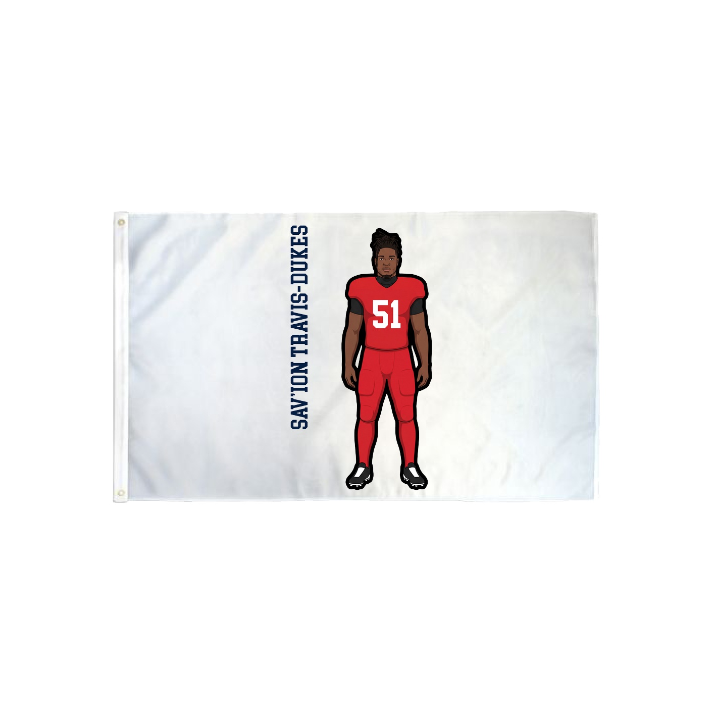 3x5 Flag — Name Vertical in Classic