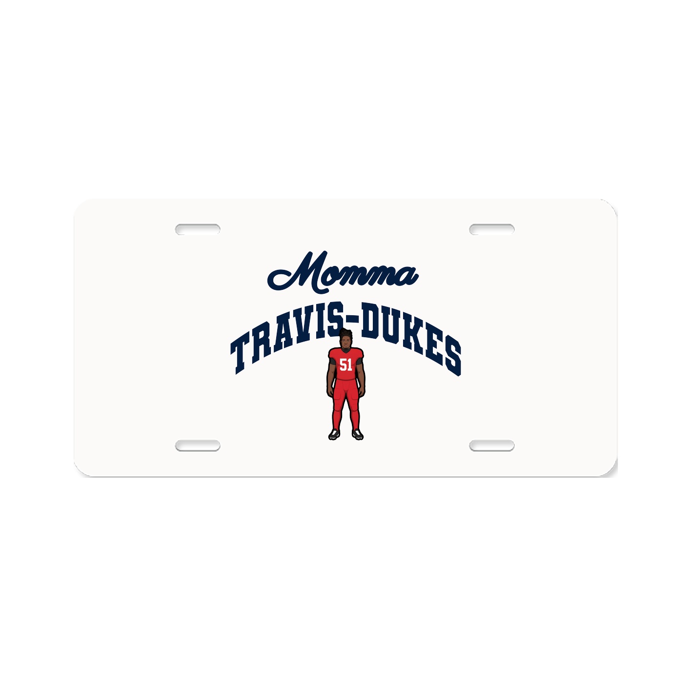 License Plate — Mothers Day Arch in Classic