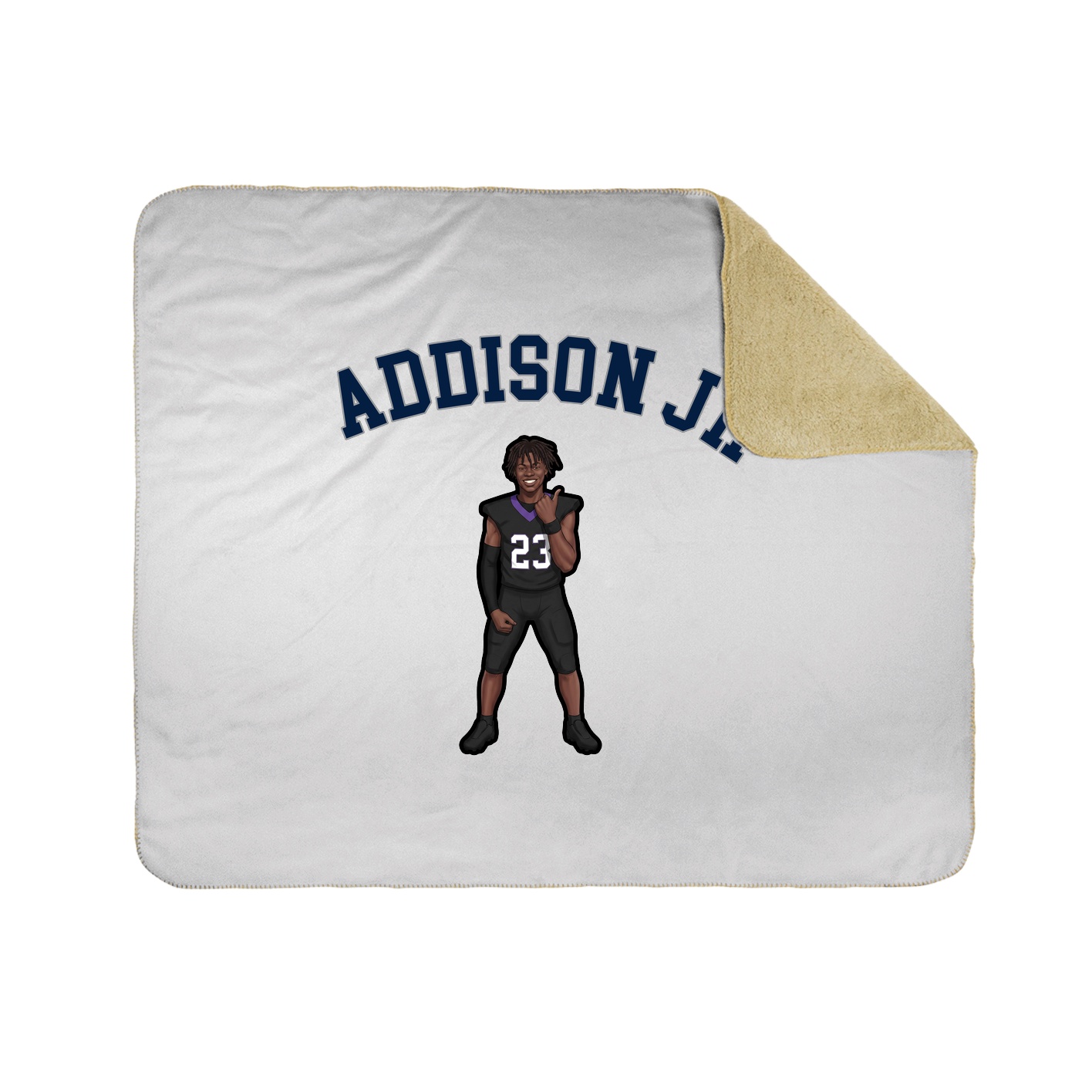 Throw Blanket — Shirsey Arch in White