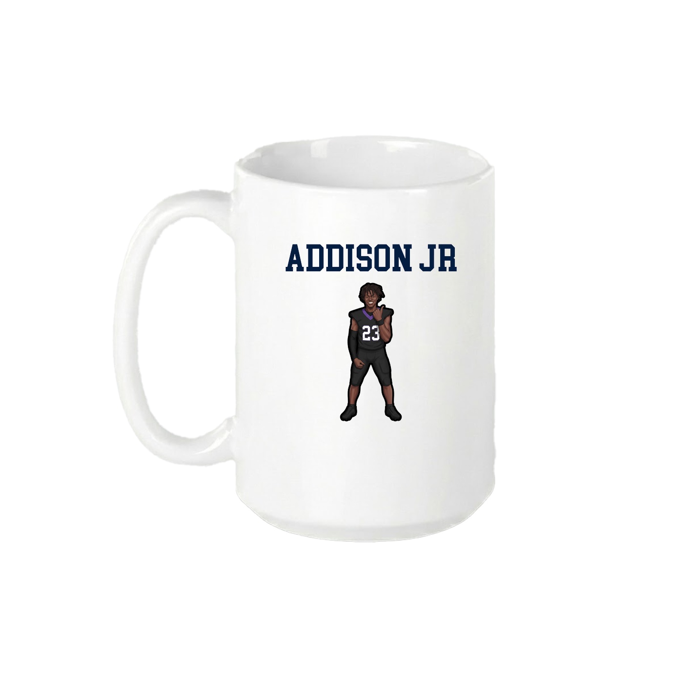 15oz Coffee Mug — Shirsey in White