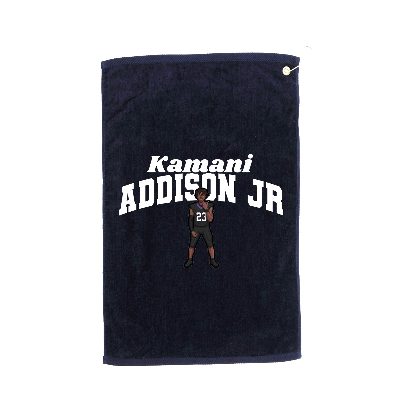 Golf Towel — Signature Arch in Navy