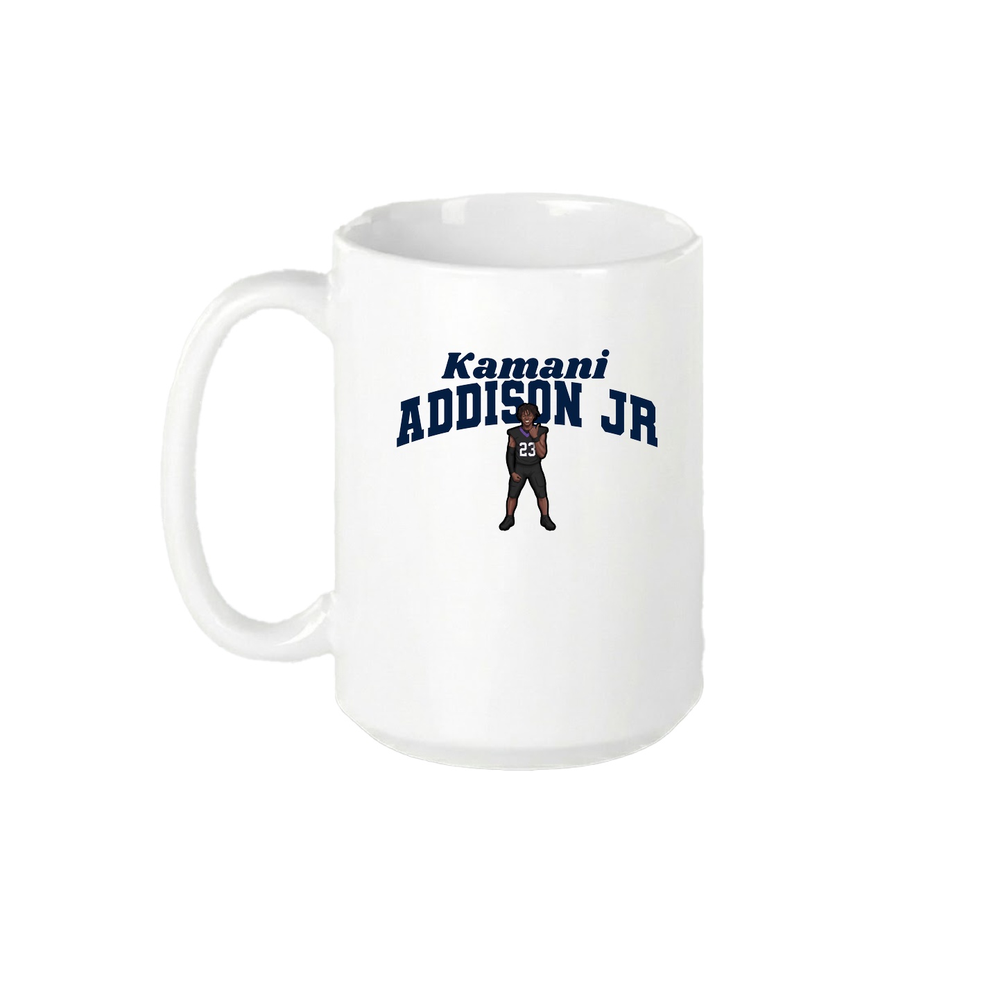 15oz Coffee Mug — Signature Arch in White