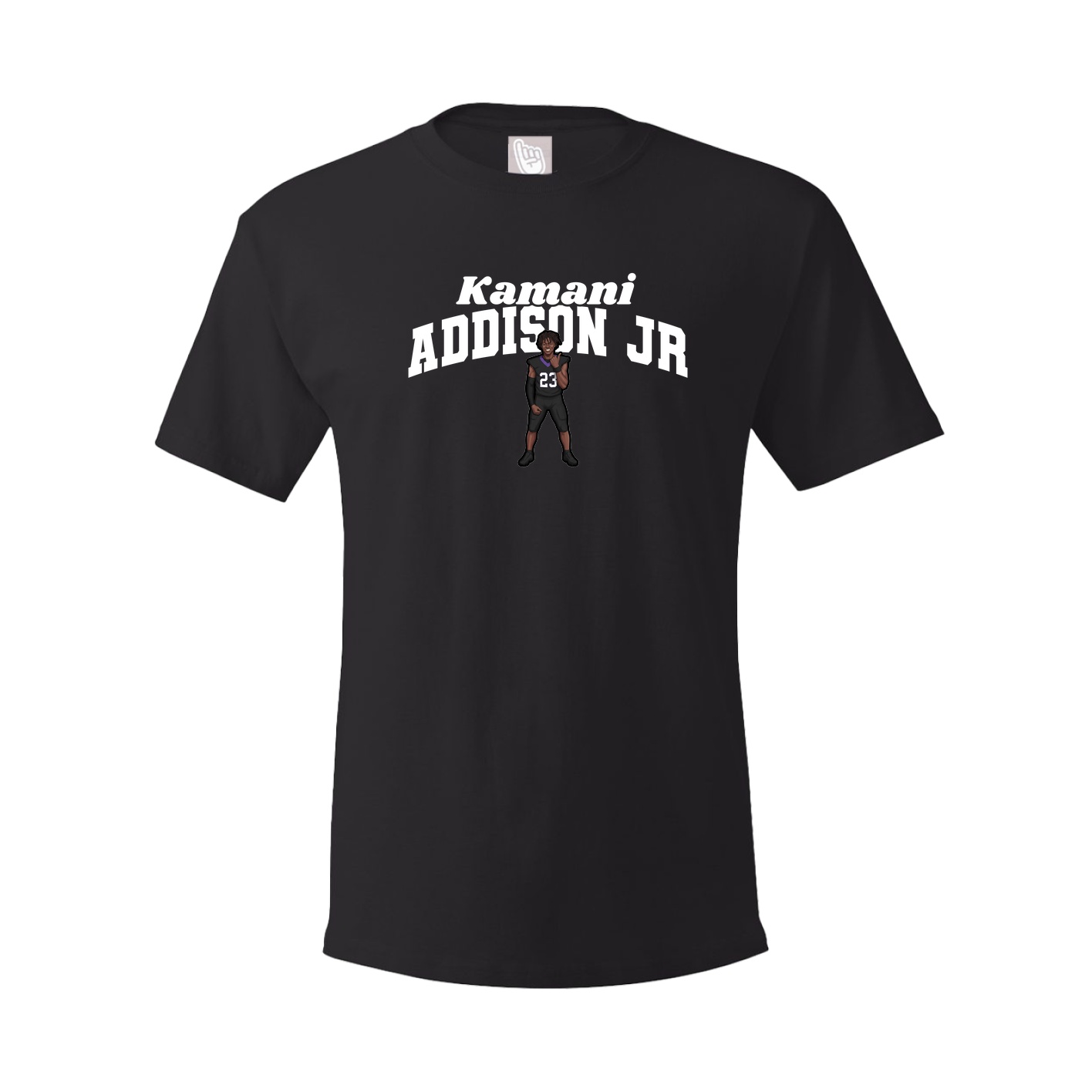Youth Tee — Signature Arch in Black