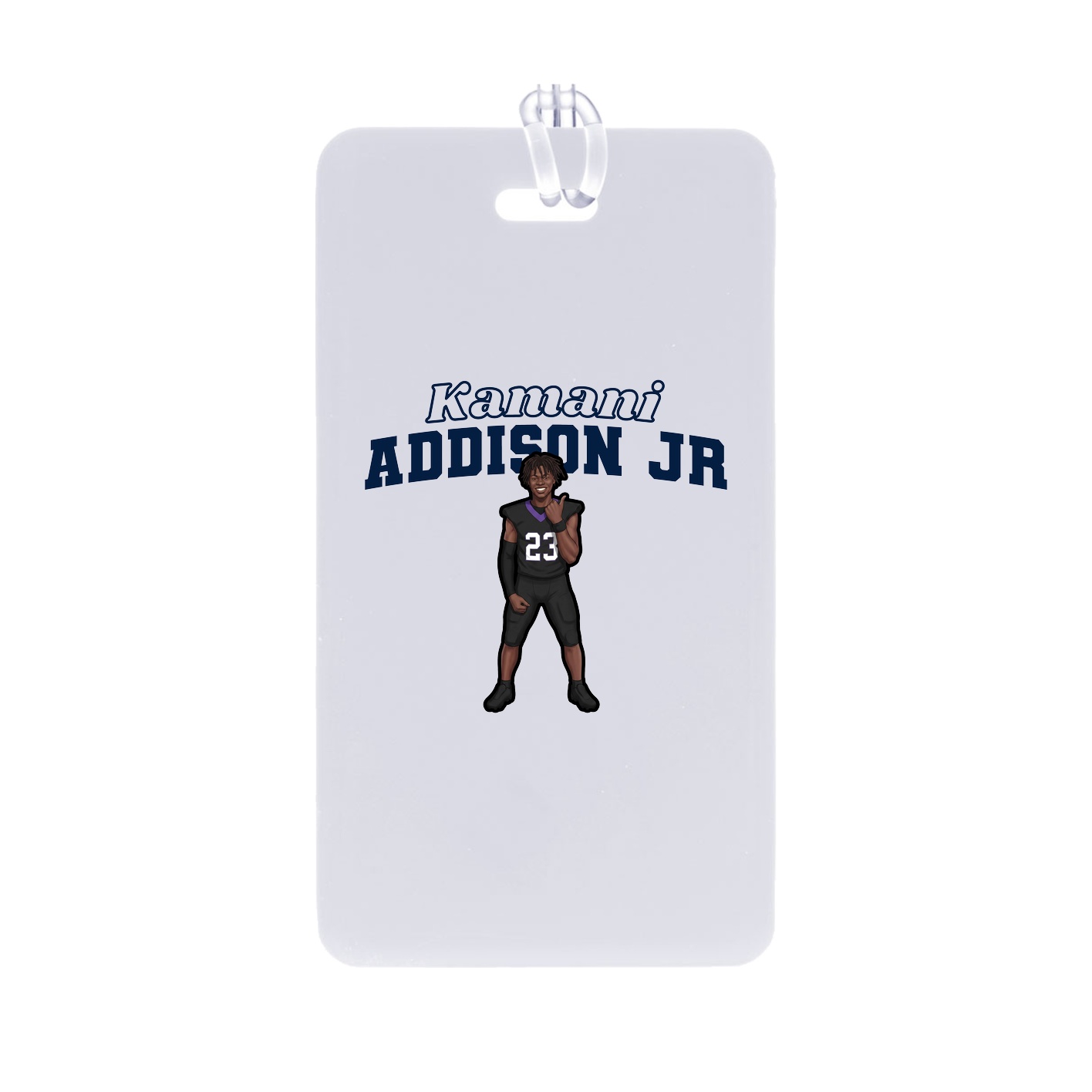 Bag Tag — Name Arch in Classic