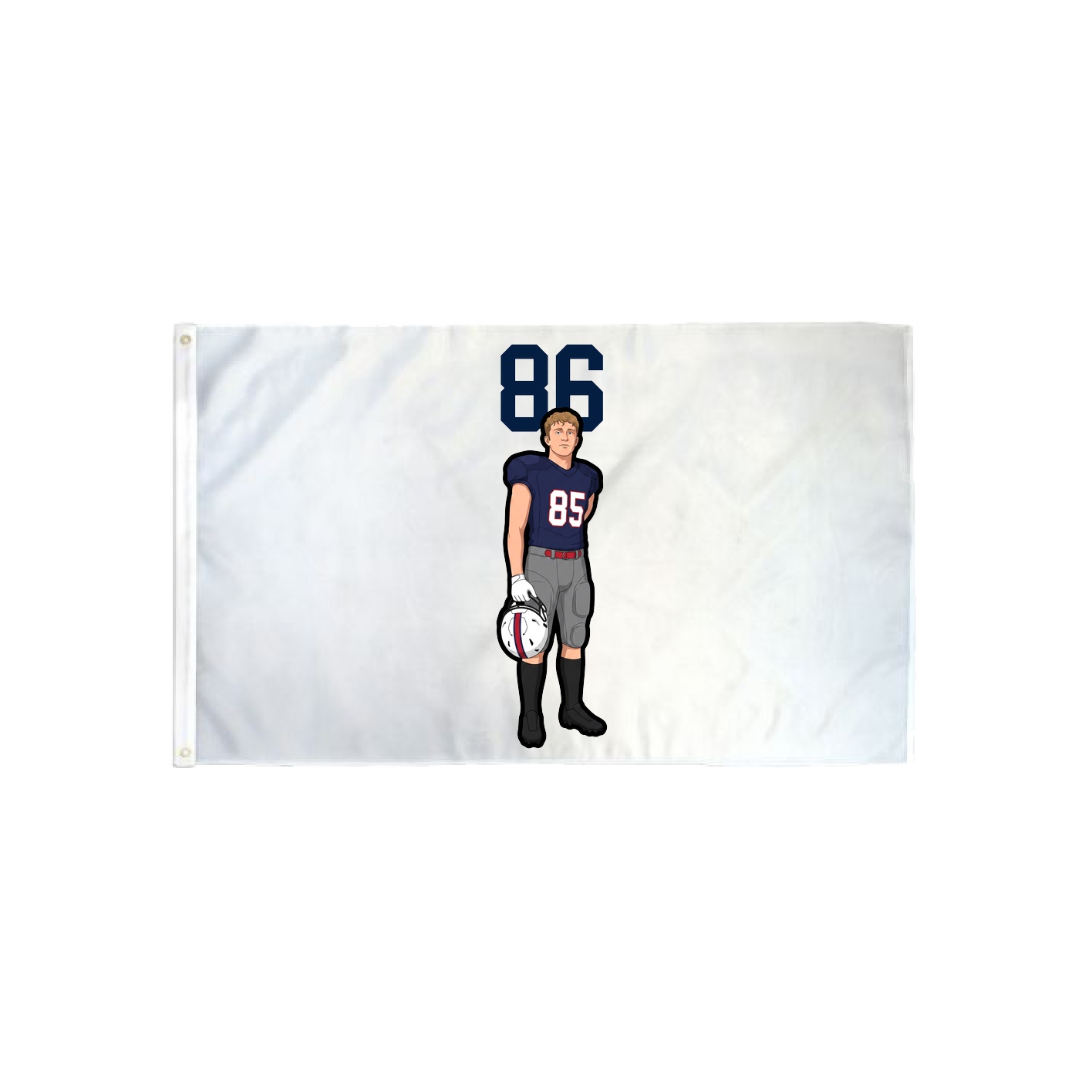 3x5 Flag — Number Top in Classic