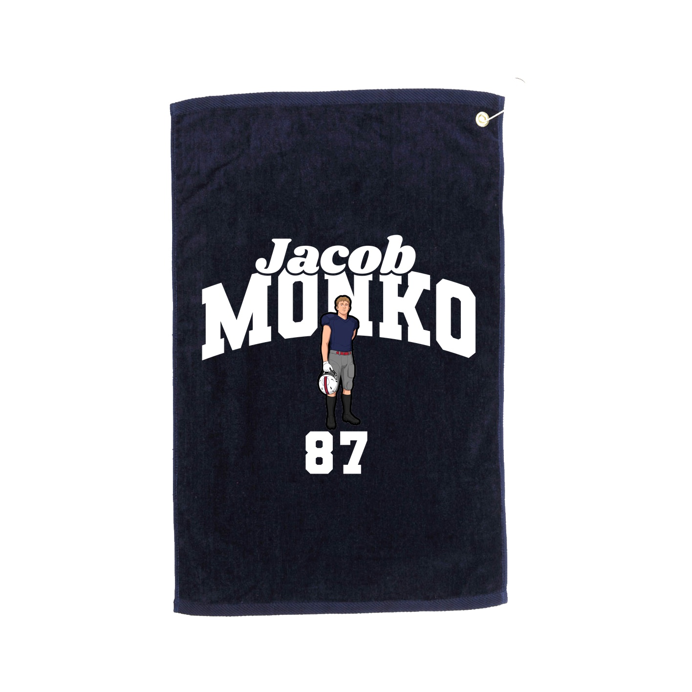 Golf Towel — Signature Arch in Navy