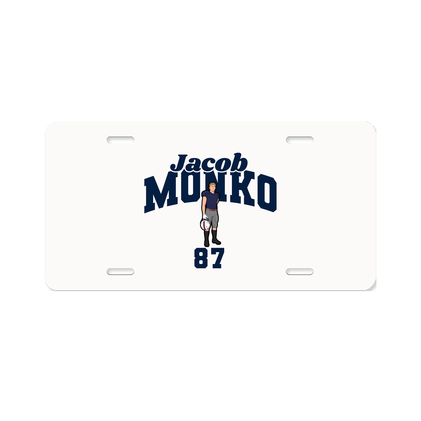 License Plate — Signature Arch in Classic
