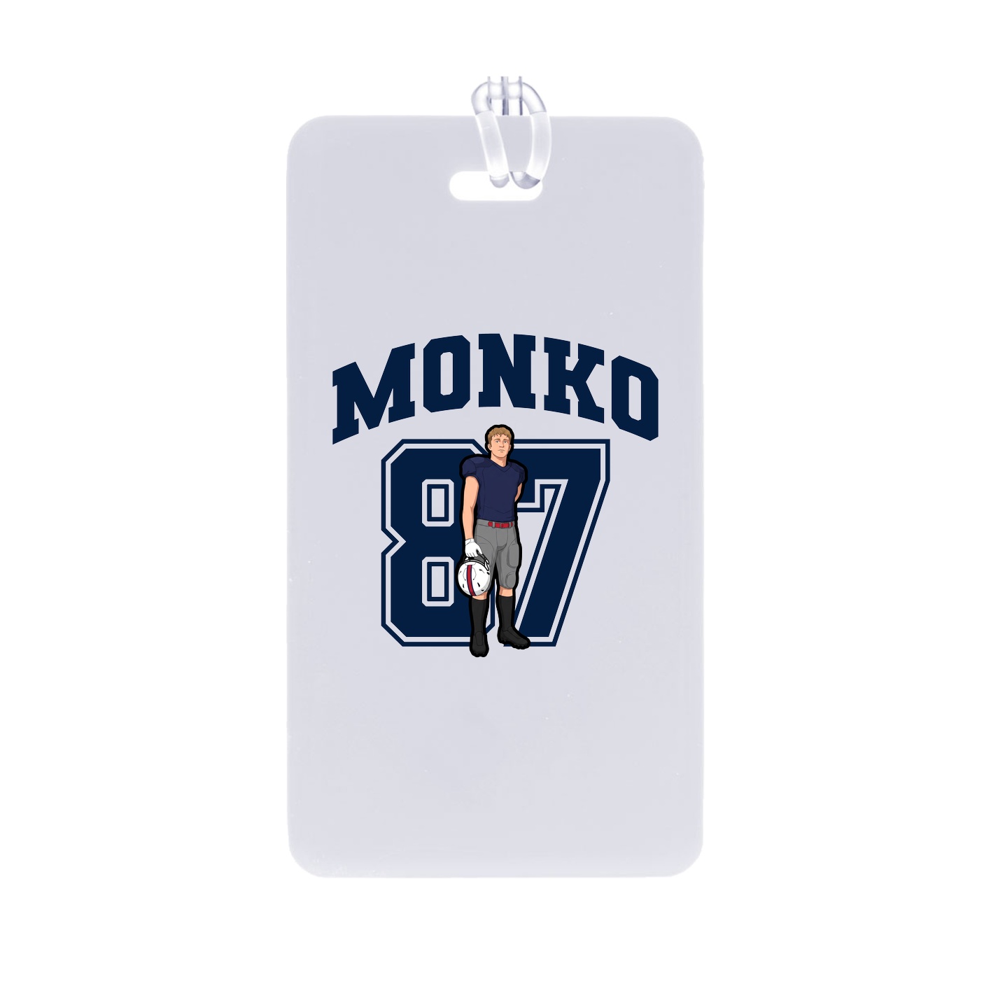 Bag Tag — Number in Classic