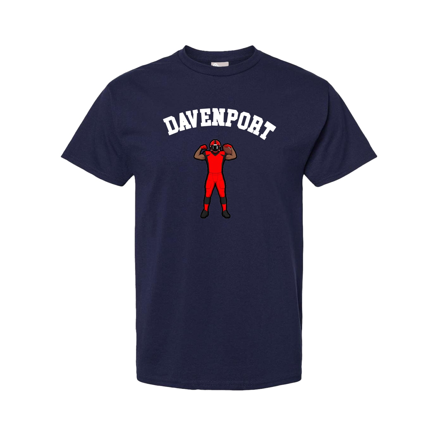 Youth Tee — Shirsey Arch in Navy