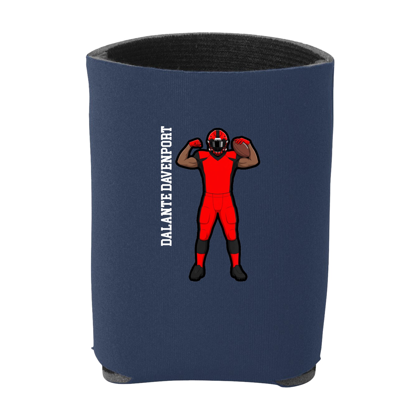 Can Holder — Name Vertical in Navy