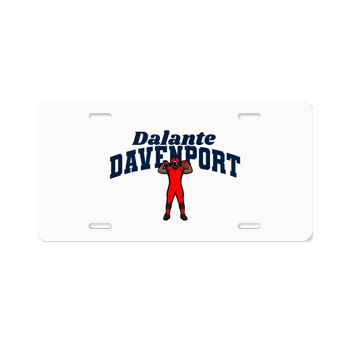 License Plate — Signature Arch in Classic