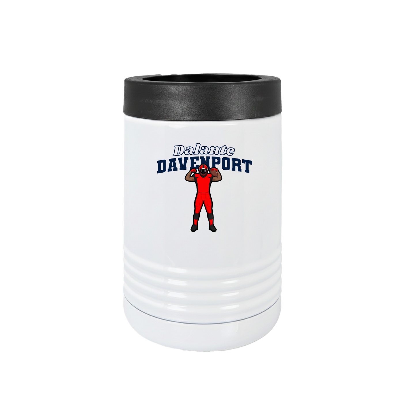 Beverage Holder — Name Arch in White
