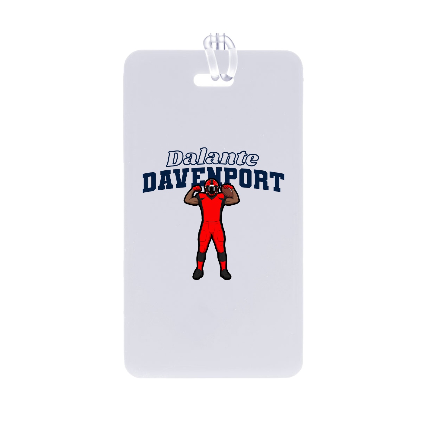 Bag Tag — Name Arch in Classic