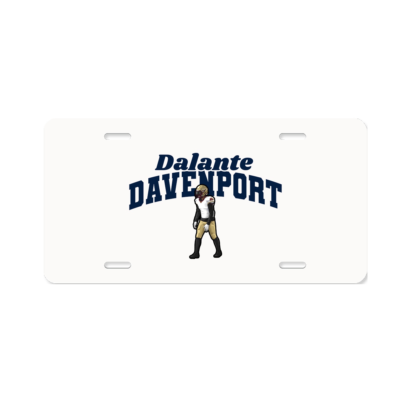 License Plate — Signature Arch in Classic