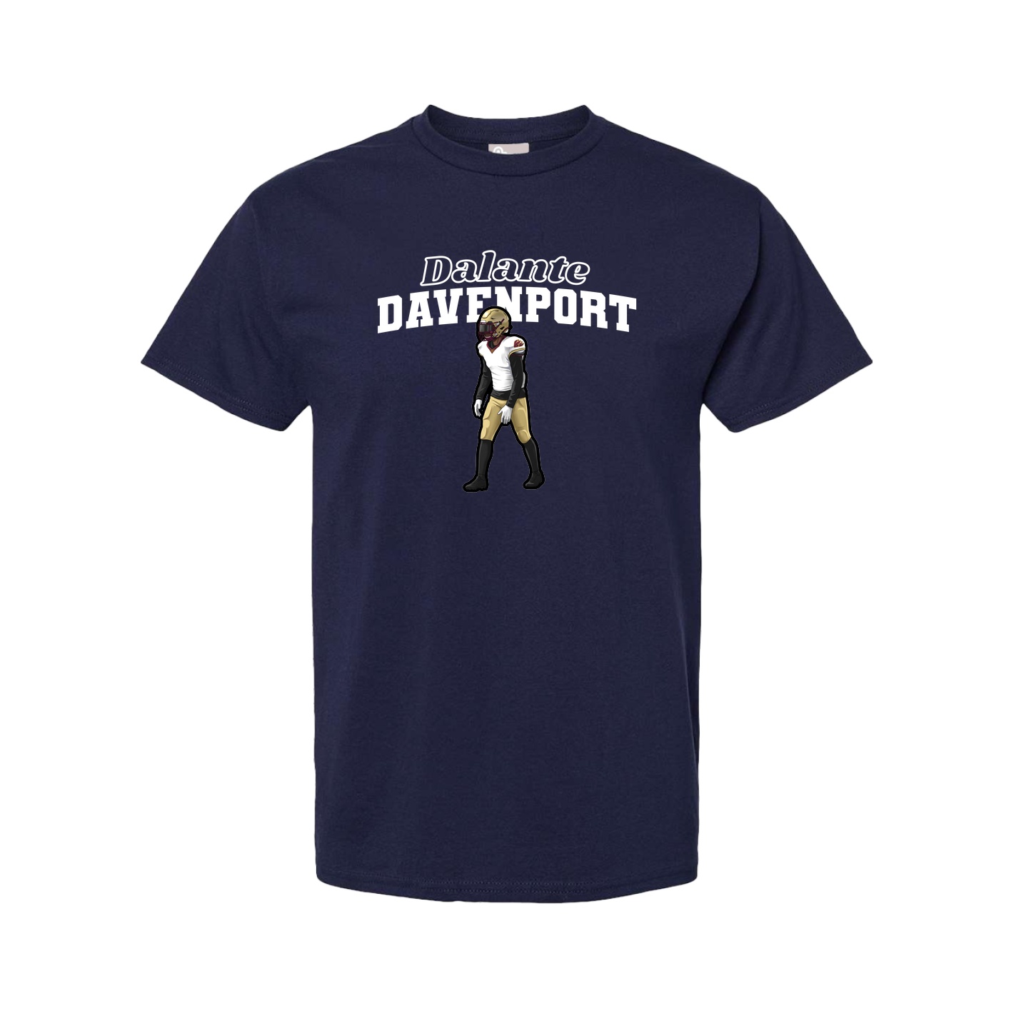 Tee — Name Arch in Navy