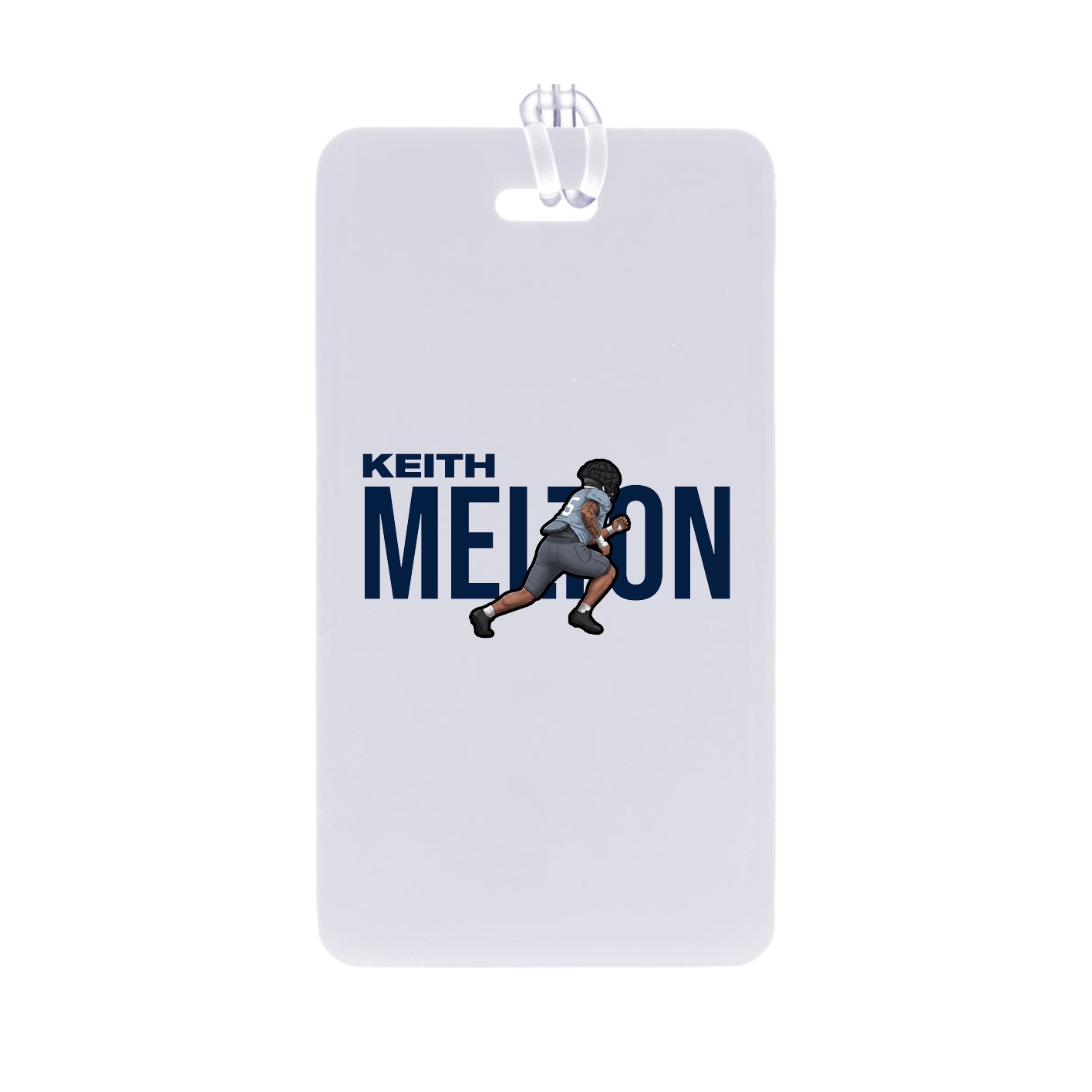 Bag Tag — Player Name in Classic
