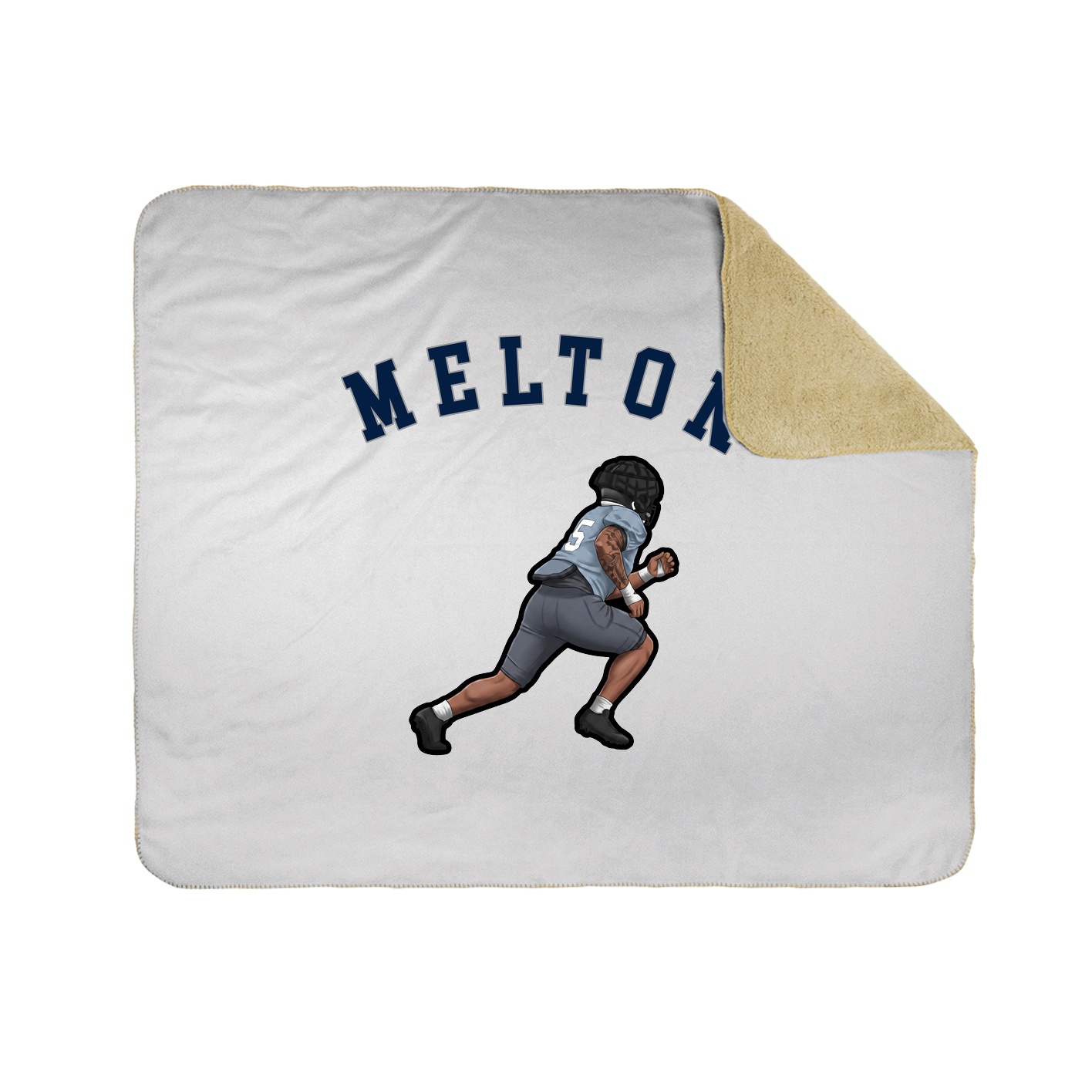 Throw Blanket — Shirsey Arch in White
