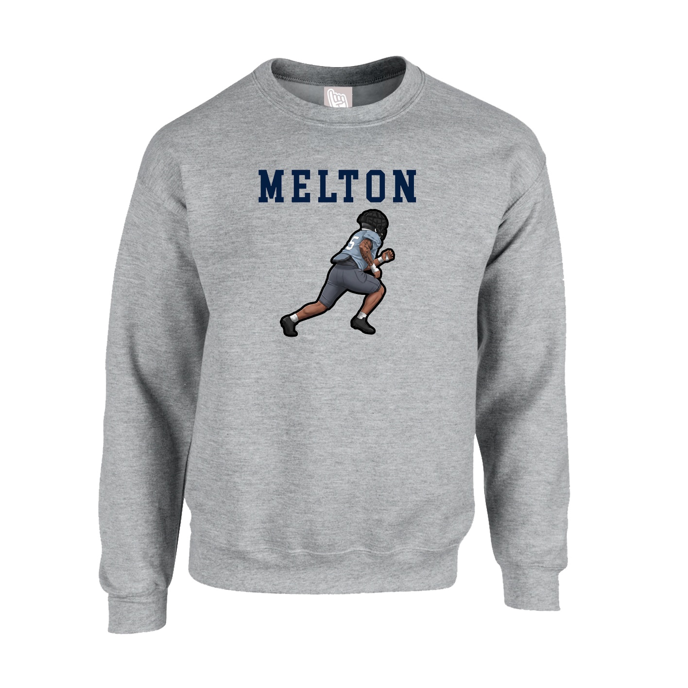 Fleece Crew — Shirsey in Grey