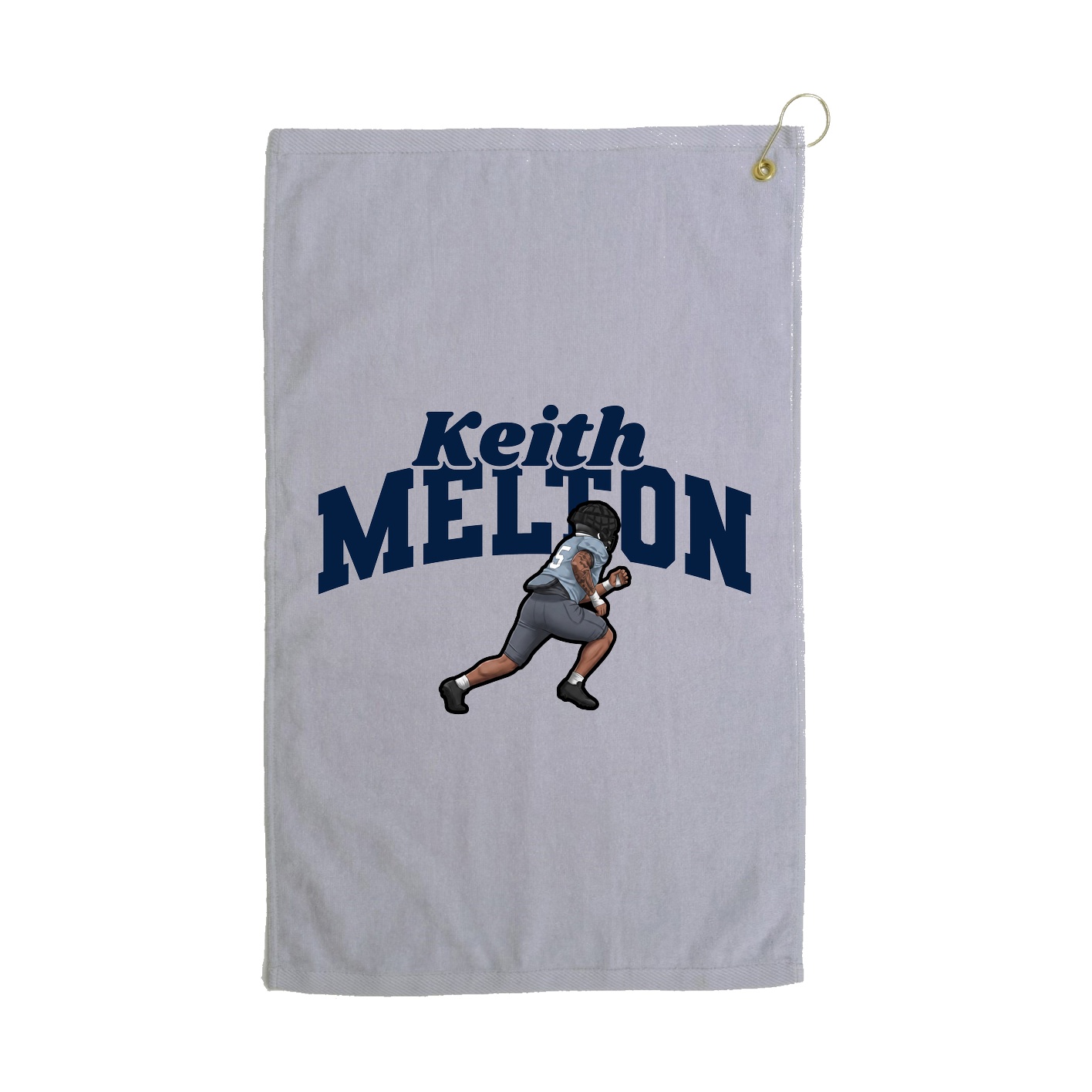 Golf Towel — Signature Arch in Grey