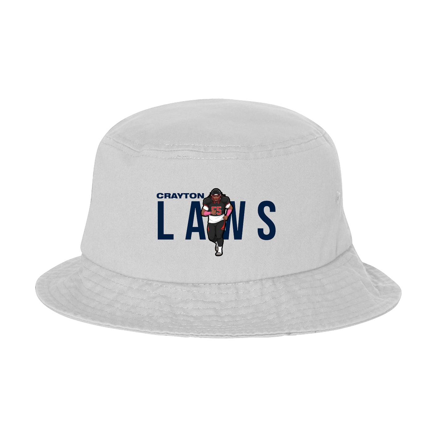 Bucket Cap — Player Name in White