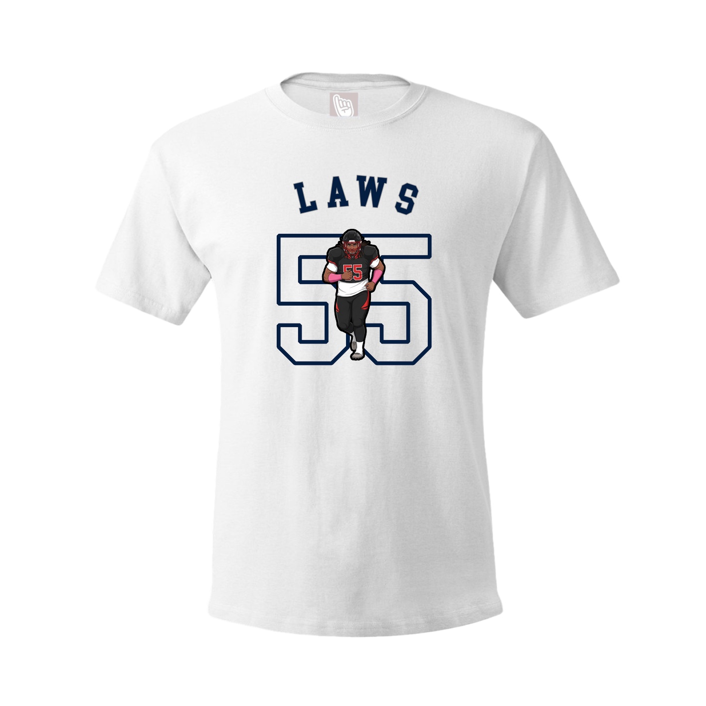Youth Tee — Shirsey Arch in White
