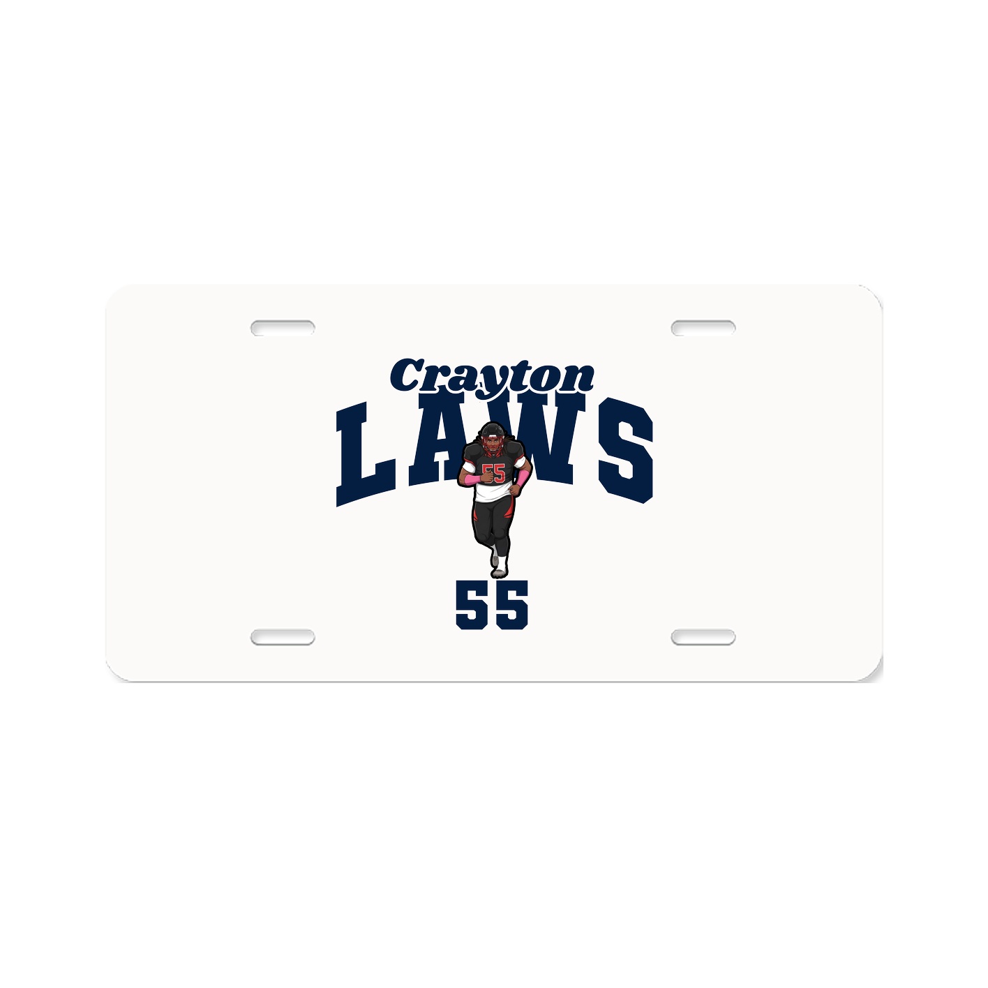 License Plate — Signature Arch in Classic