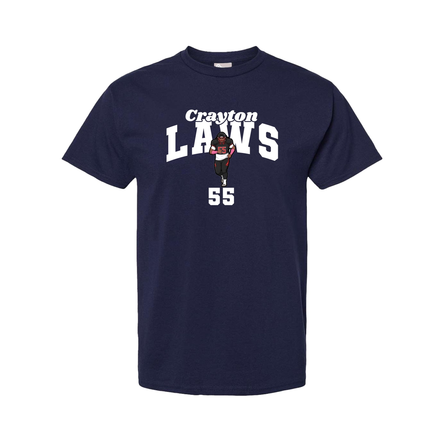 Tee — Signature Arch in Navy