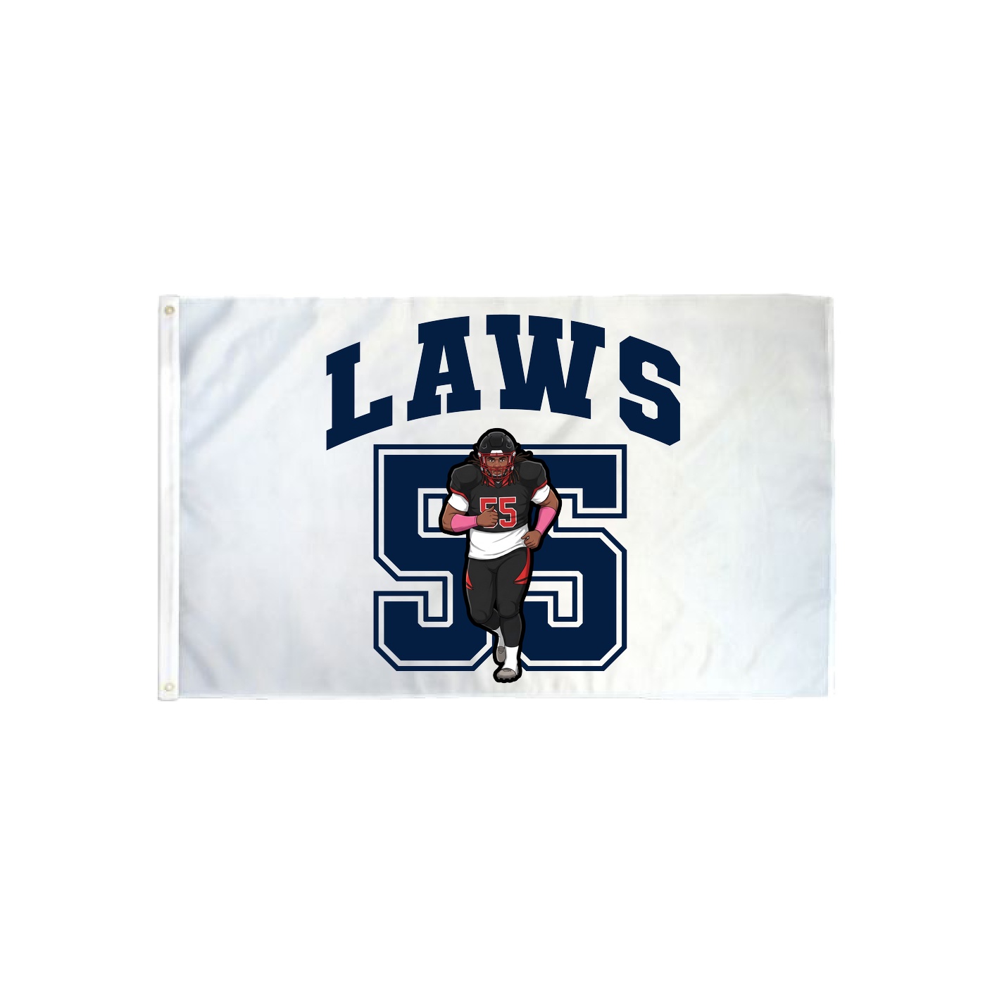 3x5 Flag — Number in Classic