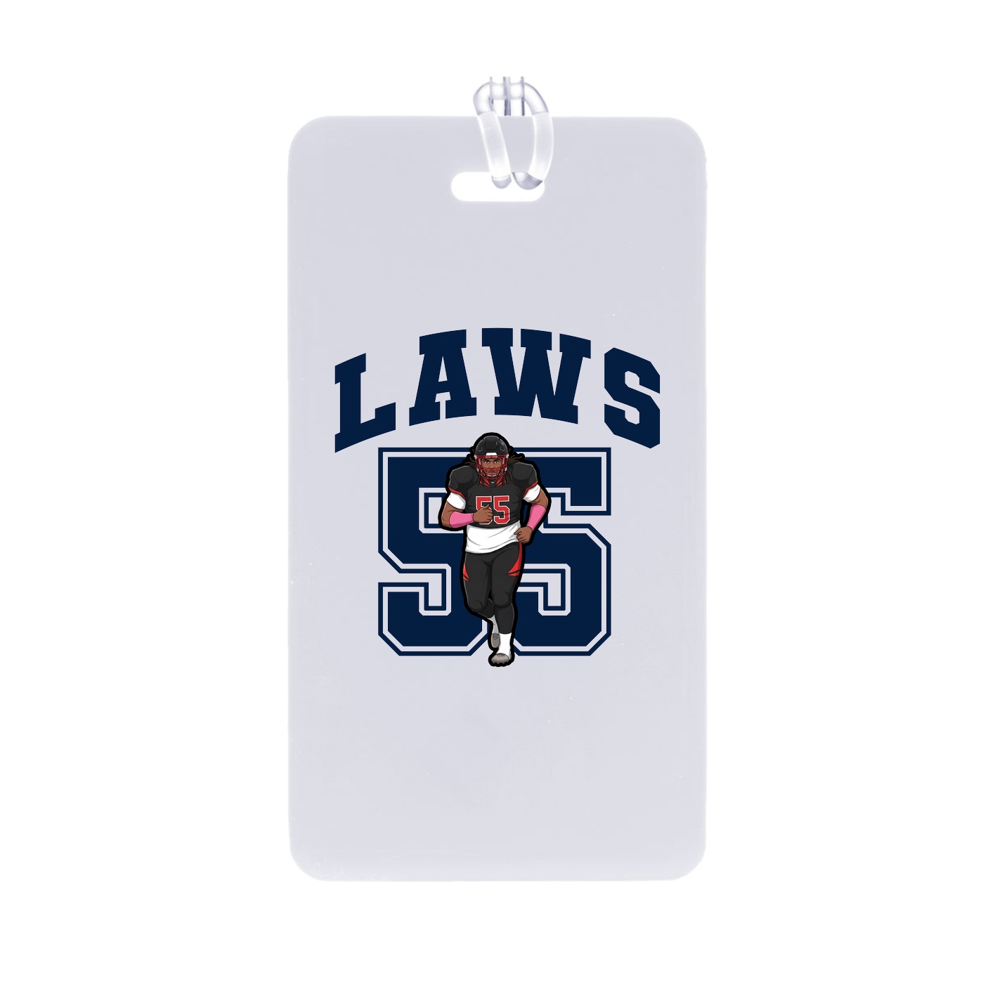 Bag Tag — Number in Classic