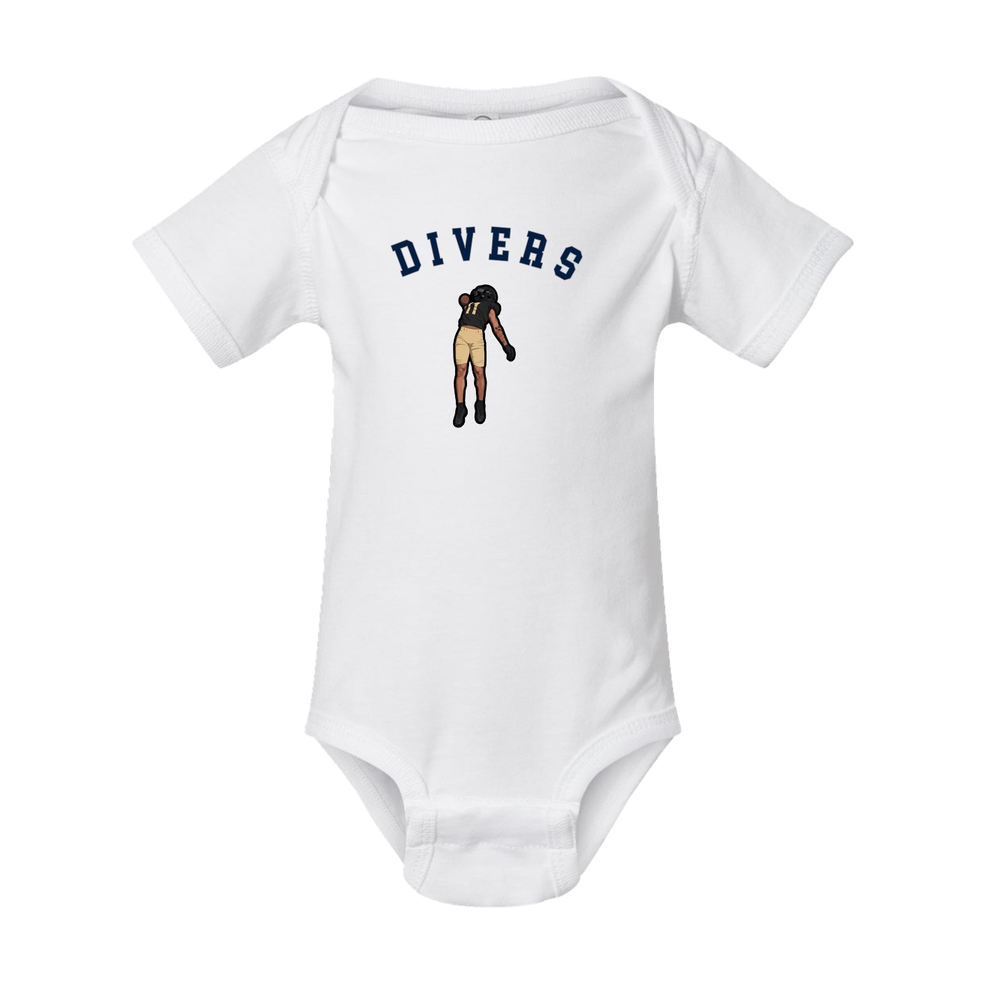 Baby Onesie — Shirsey Arch in White
