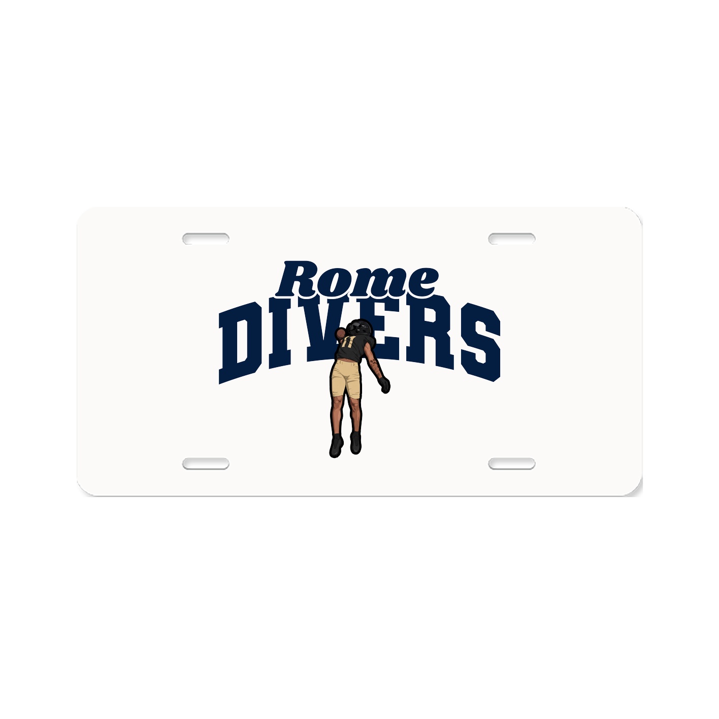 License Plate — Signature Arch in Classic