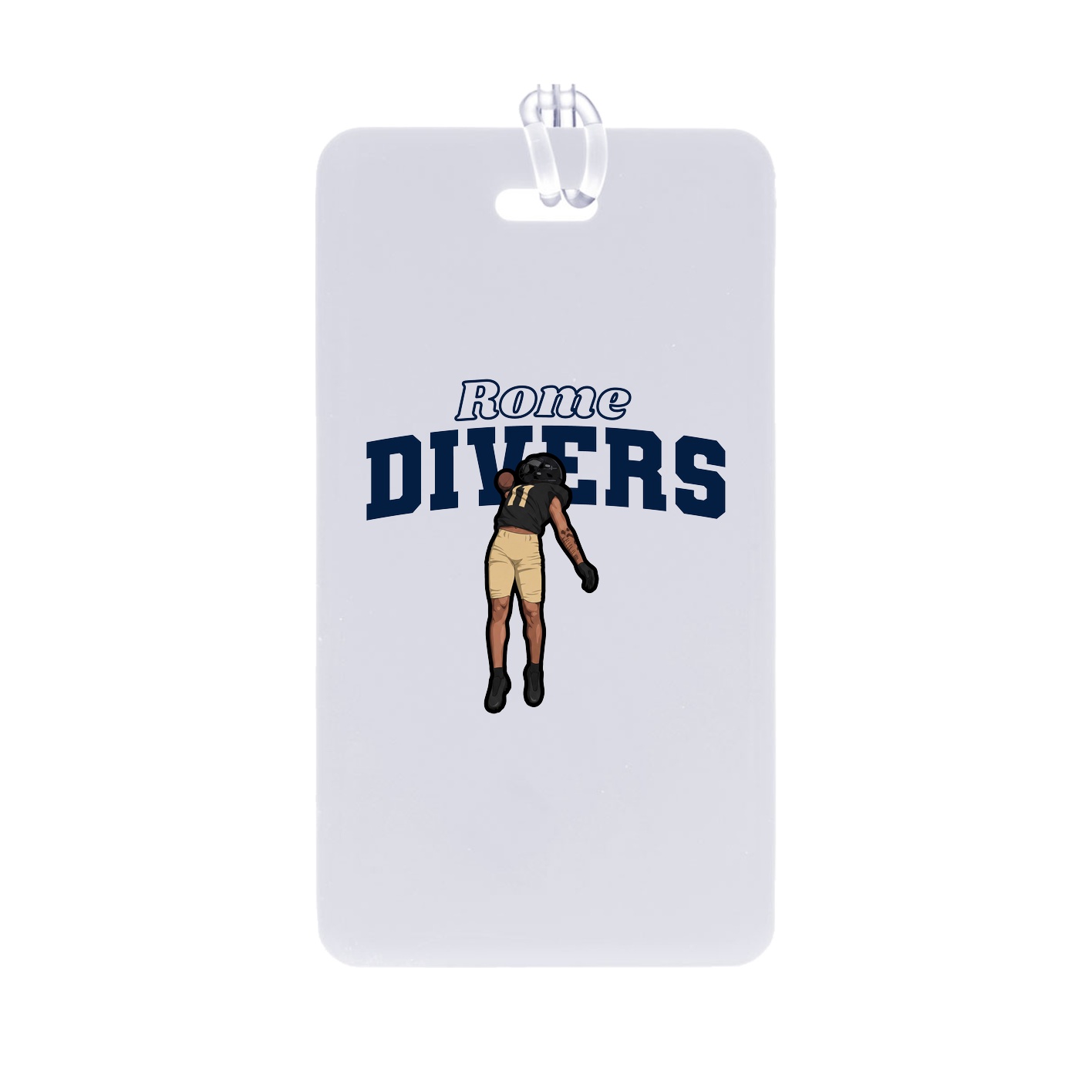 Bag Tag — Name Arch in Classic