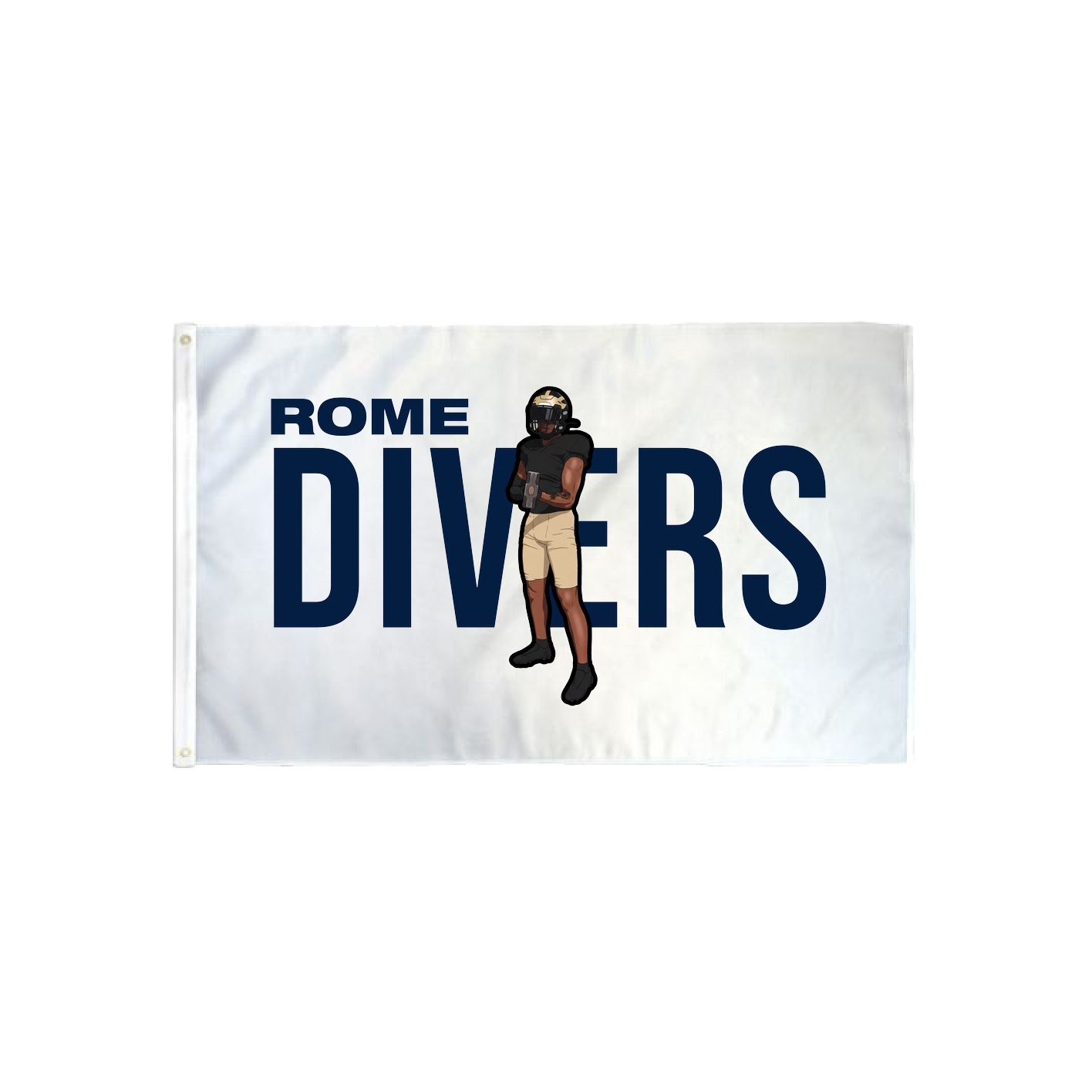 3x5 Flag — Player Name in Classic