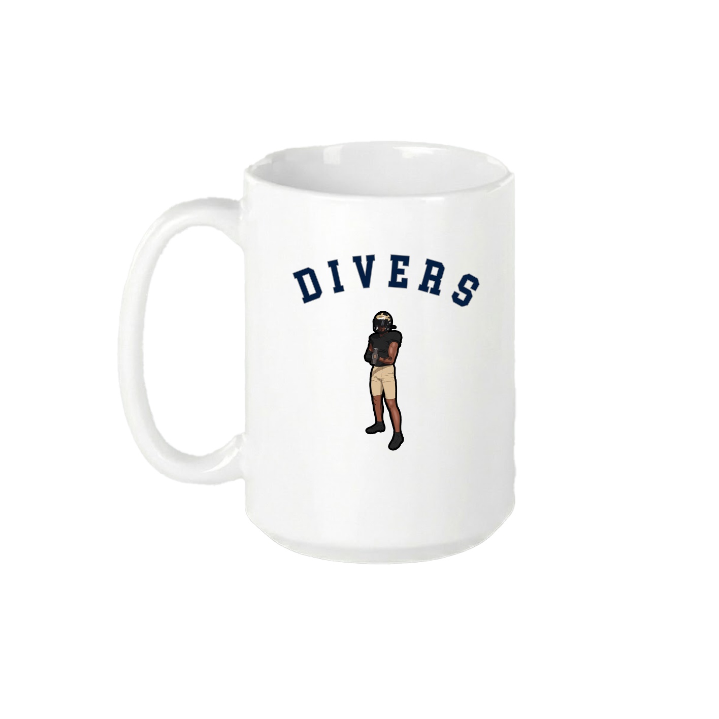 15oz Coffee Mug — Shirsey Arch in White