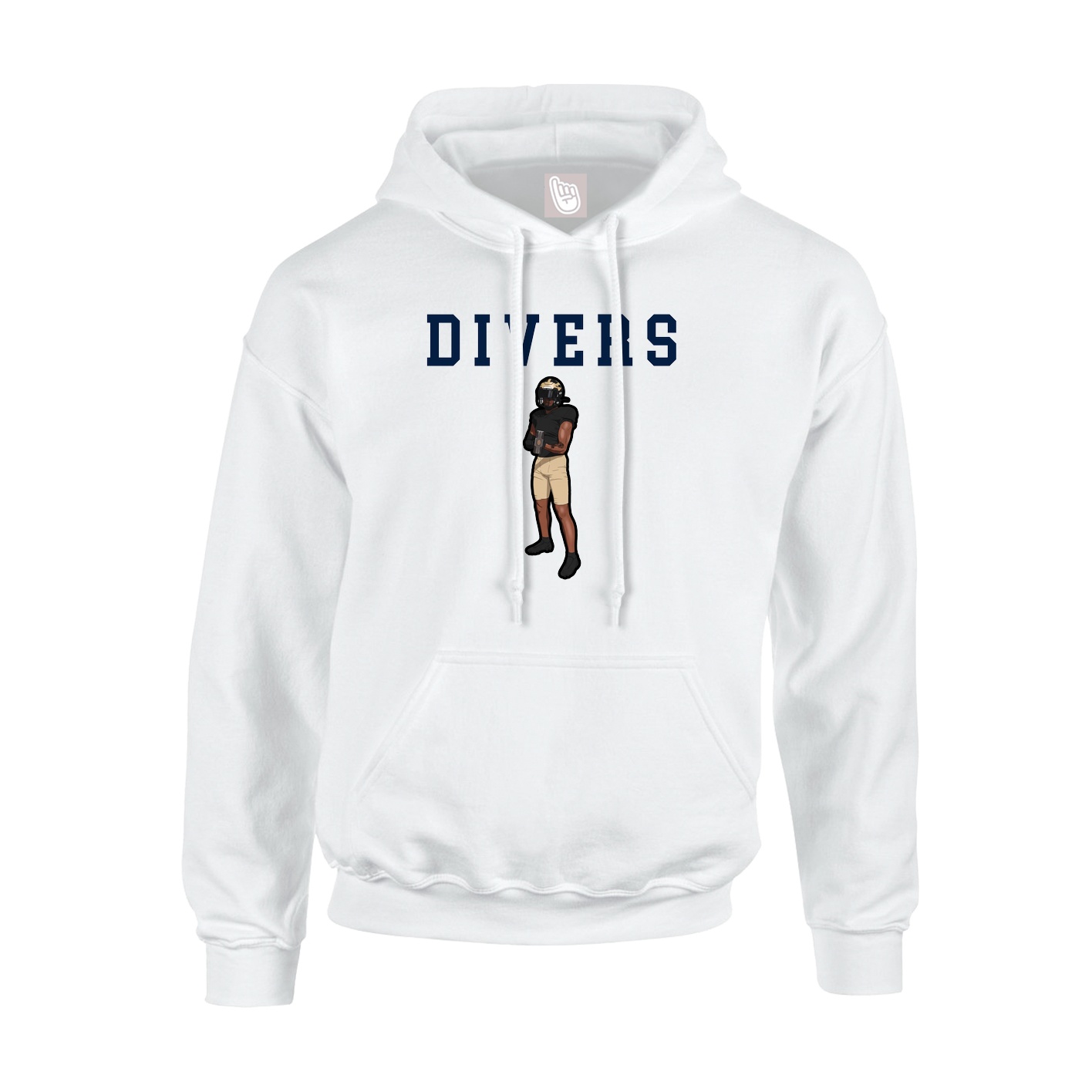 Youth Hoodie — Shirsey in White