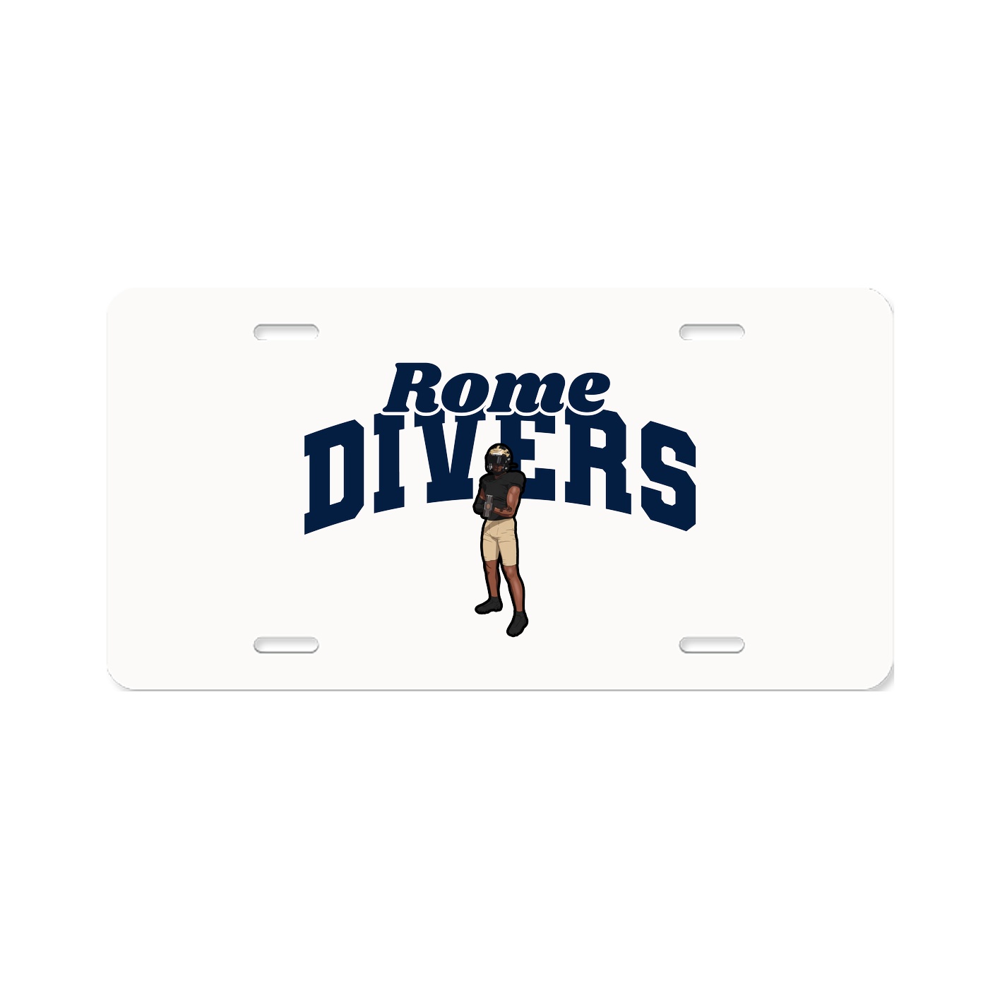 License Plate — Signature Arch in Classic