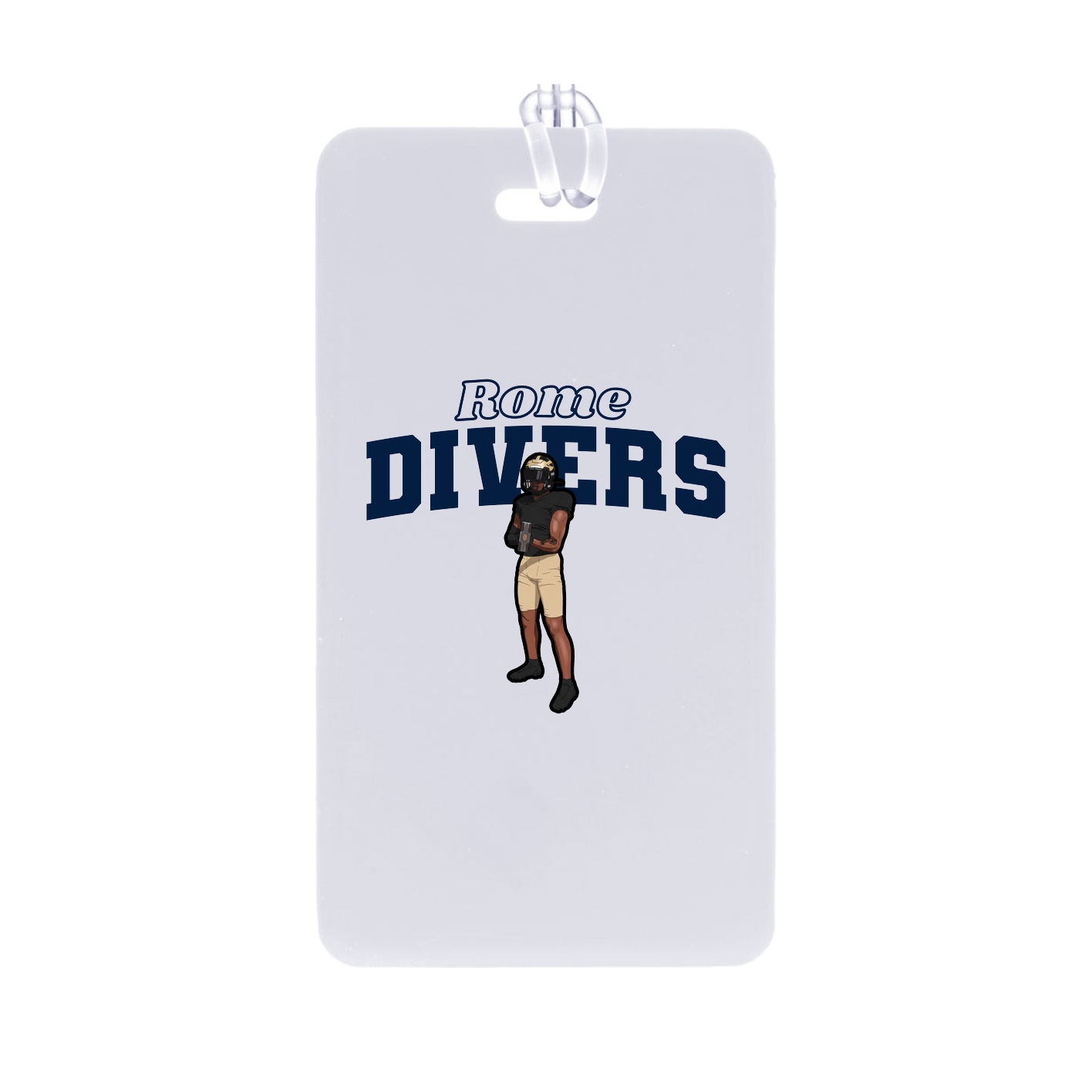 Bag Tag — Name Arch in Classic