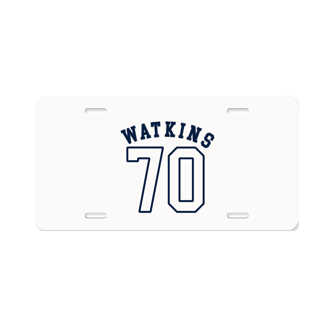 License Plate — Shirsey Arch in Classic