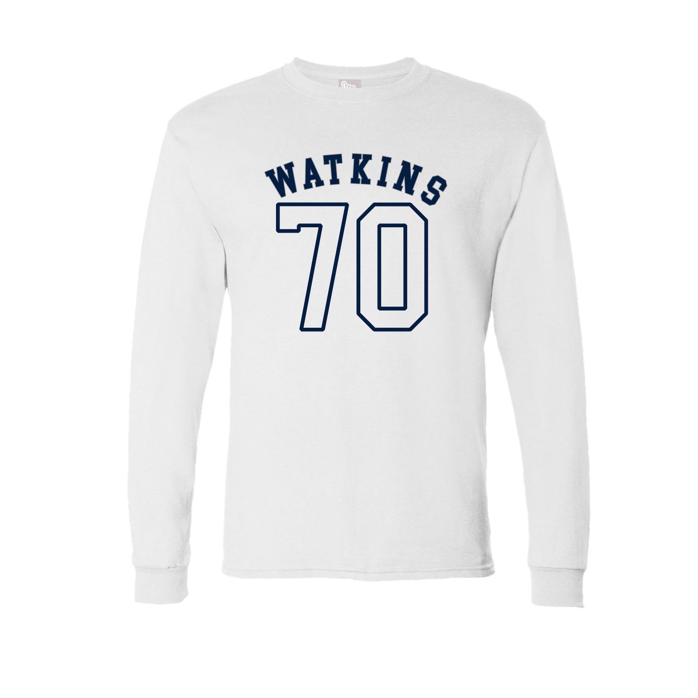 Long Sleeve Tee — Shirsey Arch in White