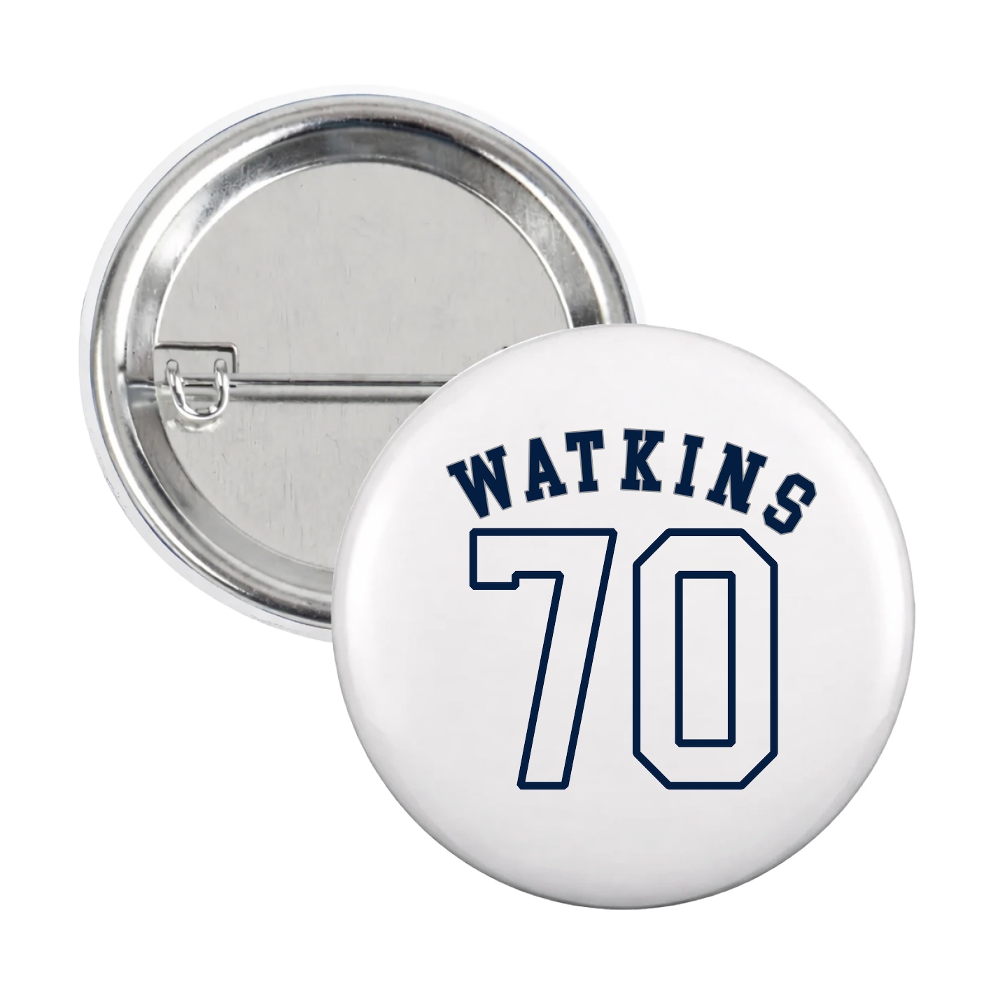 Game Day Button — Shirsey Arch in White