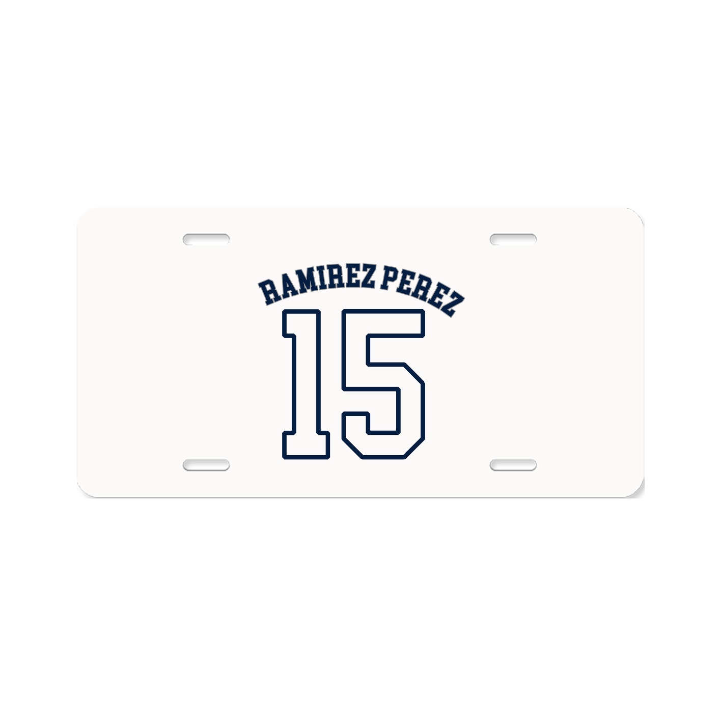 License Plate — Shirsey Arch in Classic
