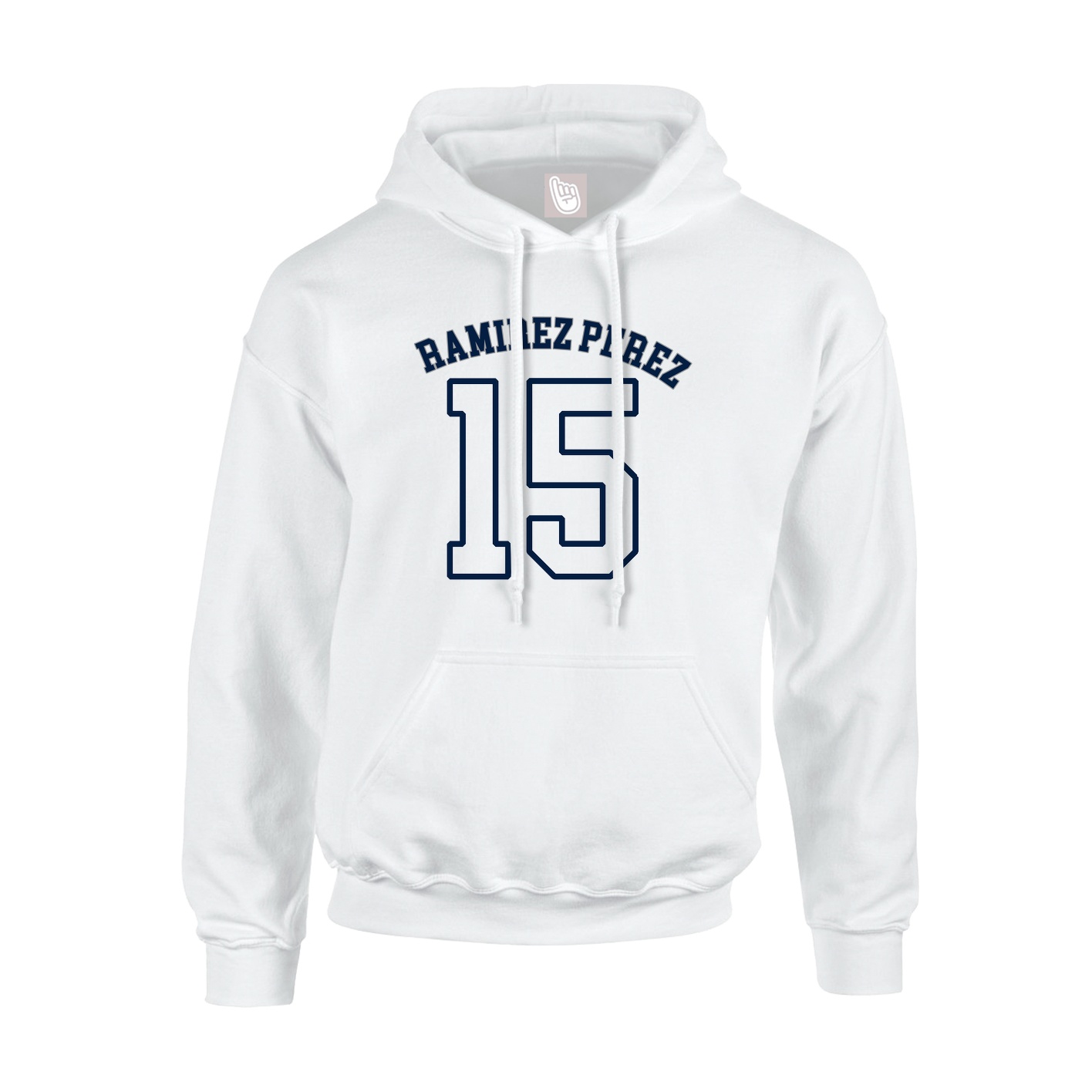Hoodie — Shirsey Arch in White