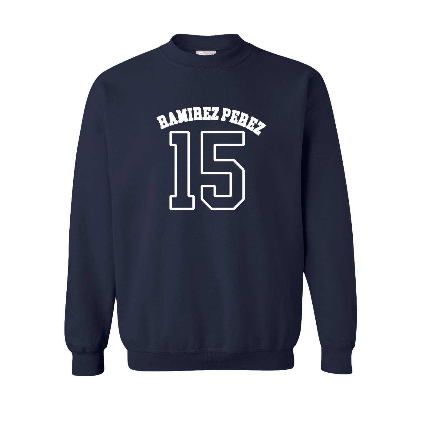 Fleece Crew — Shirsey Arch in Navy