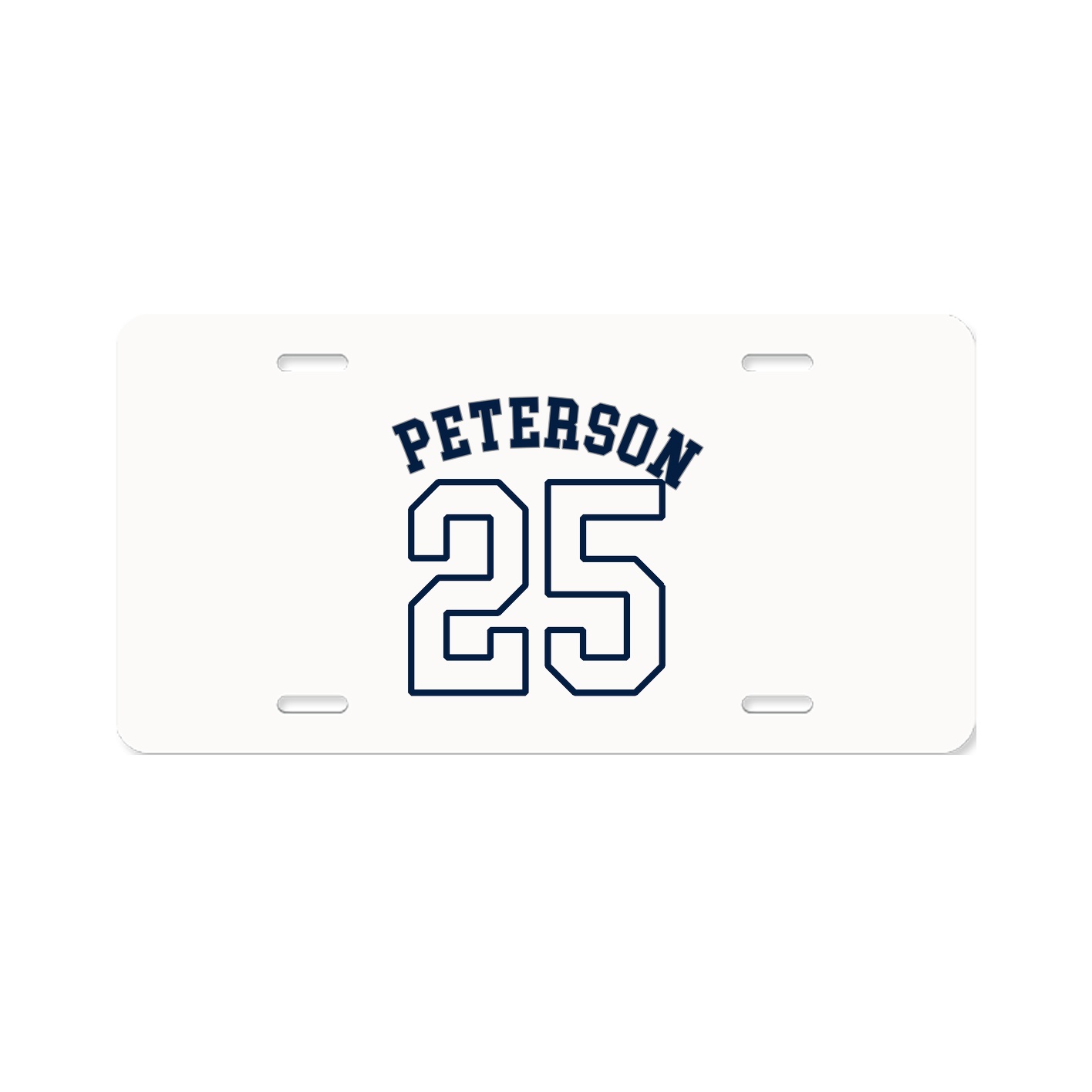 License Plate — Shirsey Arch in Classic
